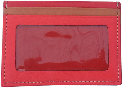 

Illios Men Orange Genuine Leather Wallet(5 Card Slots), Maroon