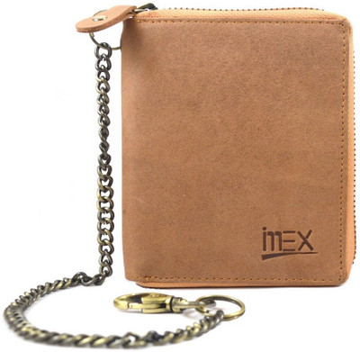 

Imex International Men Brown Genuine Leather Wallet(10 Card Slots)