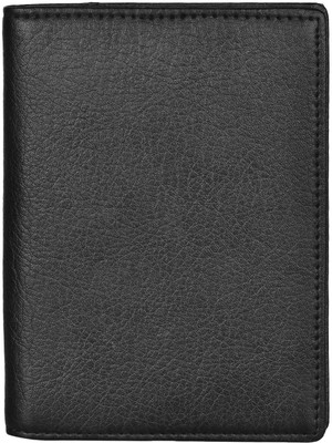 

Illios Men Black Genuine Leather Document Holder(3 Card Slots)