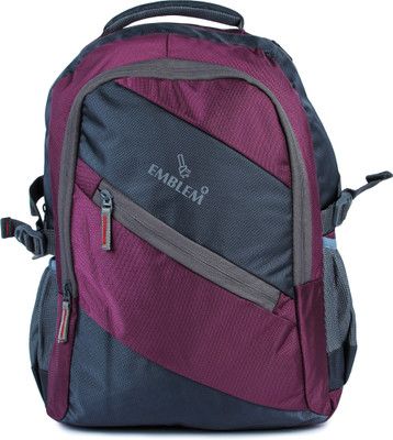 

Emblem ELBP604GREY WINE 28 L Laptop Backpack(Multicolor), Grey wine
