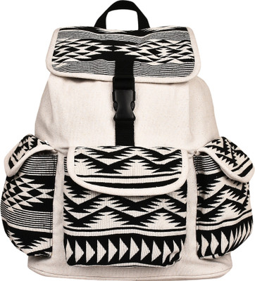 

Anekaant Monochrome 18.94 L Backpack(Multicolor), White
