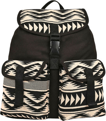 

Anekaant Monochrome 14.08 L Backpack(Multicolor), Black