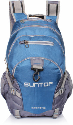 

Suntop Spectre (with Waterproof Raincover) 35 L Laptop Backpack(Blue), Airforce blue & grey