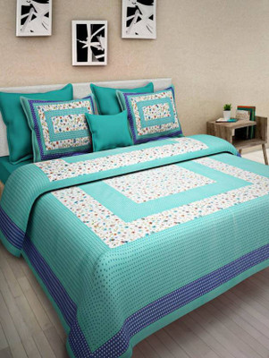 

Ruby Creation 240 TC Cotton Double Animal Bedsheet(Pack of 1, Multicolor)