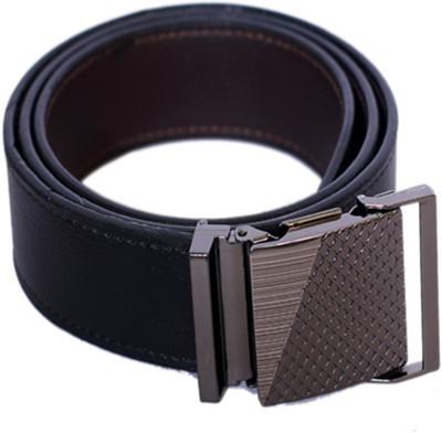

madley Men Black Genuine Leather Belt