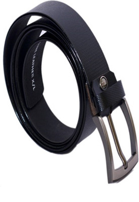 

madley Men Black Genuine Leather Belt