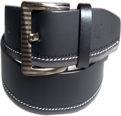 

V-Luma Men Black Genuine Leather Belt