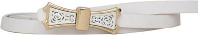 

Sri Women Casual White Artificial Leather Belt