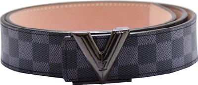 

Zaira Diamond Men Casual, Formal Grey Genuine Leather Belt
