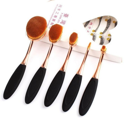 

VibeX ® Celebrity Choice Top End Makeup Brush Set(Pack of 5)