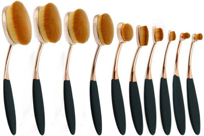 

VibeX ™ Cosmetic Make up Brushes Toiletry Set Kits(Pack of 10)