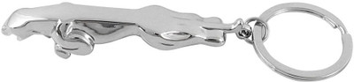 

ShoppingKiSite Jaguar Bike Chrome Plated Steel for Car & Bike Key Chain(Silver)