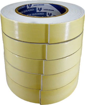 

ELPH Double Sided Hand held Foam Tape (Manual)(Set of 5, Yellow)