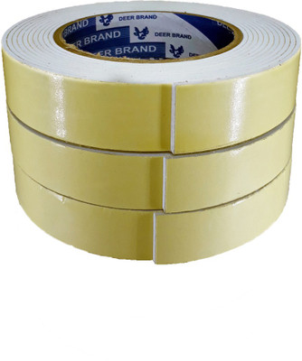 

ELPH Double Sided Hand held Foam Tape (Manual)(Set of 3, Yellow)