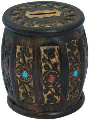 

Khan Handicrafts k62 Coin Bank(Brown)