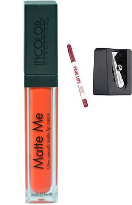 

Blushia Matte Me Liquid Lipstick+ 1 Lippencil+ 1 Sharpner(Set of 3)