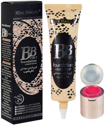 

Kiss Beauty B.B Foundation With lip Color(Set of 2)