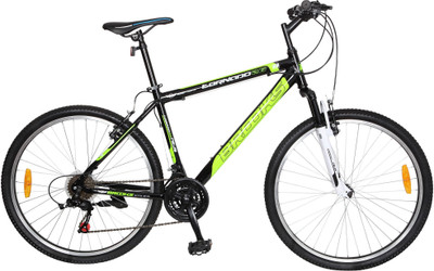 

Brooks Tornado 26 27.5 T Mountain/Hardtail Cycle(21 Gear, Multicolor), Black;green