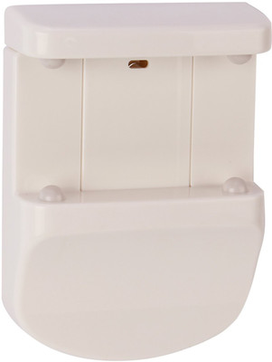 

KM 1 Compartments Plastic Tissue Box Holder(White)