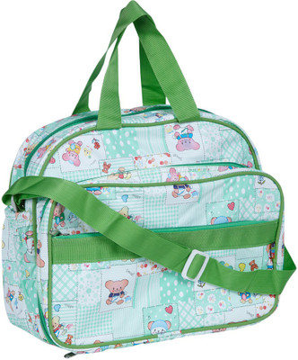 

Wow Mom WOWMOM Diaper Bag-Infant Bedding DIAPER BAGS CHILD SAFE PVC BAG WITH MUTIPURPOSE USE(AQUA GREEN)