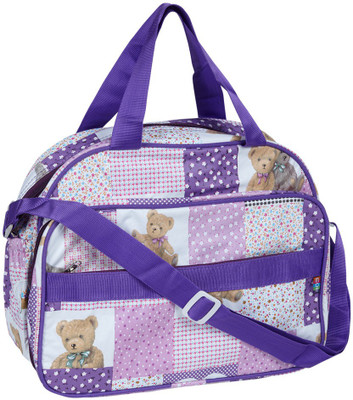 

Wow Mom WOWMOM Diaper Bag-Infant Bedding DIAPER BAGS CHILD SAFE PVC BAG WITH MUTIPURPOSE USE(Violet)