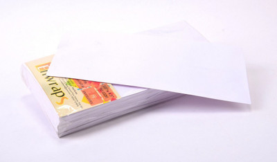 

Enwraps White 90GSM 10" x 4.5" pack of 150pcs Envelopes(Pack of 150 Silver)