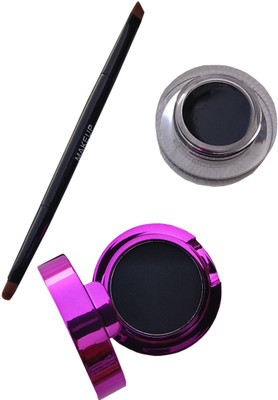 

KASCN ORIGINAL APK STUDIO TOUCH 2 IN 1 GEL KAJAL AND EYELINER CAKE LONG LASTING WATERPROOF FOR ALL SKIN TONE 8 g(BLACK)
