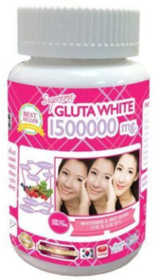 

Gluta Supreme White 1500000mg for Skin Glow(50 g)