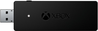 

Microsoft Xbox Wireless Adapter for Windows Gaming Adapter(Black, For Xbox One)