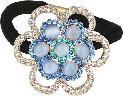 

Pink Rose Princess Charm Head Band(Blue)