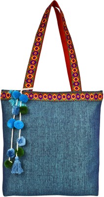 

Anekaant Tote(Blue)