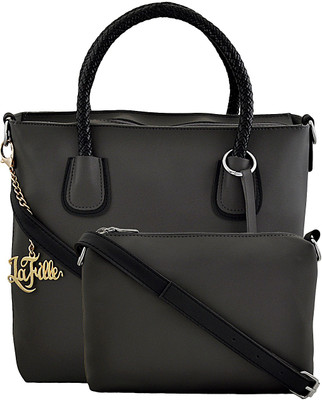 

Lafille Hand-held Bag(Grey)