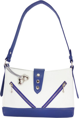 

Anglopanglo Hand-held Bag(Blue, White)