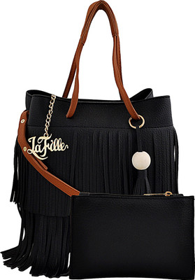 

Lafille Hand-held Bag(Black)