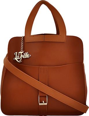 

Lafille Hand-held Bag(Brown)