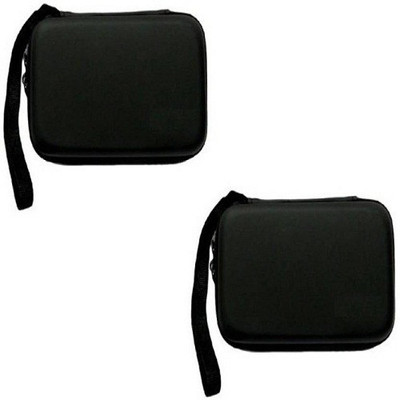 

VU4 Hard Drive Case Set Of 2 2.5 inch Internal Hard Drive Pouch(For Hard Disk, Black)