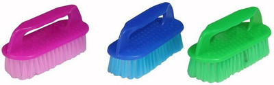 

bajrang Multi-Functional Laundry Brush for cleaning Clothes,Shoes,Car wheels,floor (03 pcs.) Cleaning Brush