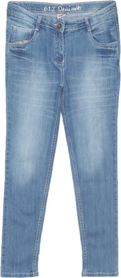 

612 League Regular Girls Blue Jeans, Stone