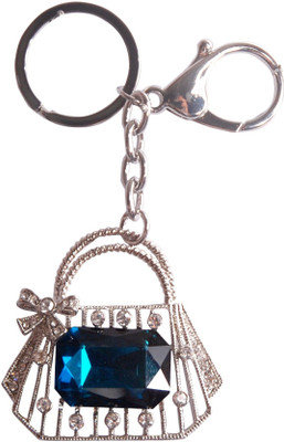 

Oyedeal Studded Stone Ladies Hand Bag Locking Key Chain(Multicolor)