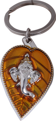 

Zeroza Leaf Ganesha Full Metal IDL12 Key Chain(Multicolor)