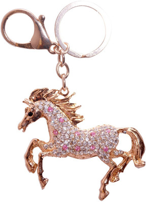 

Oyedeal Studded Horse KYCN216 Locking Key Chain(Multicolor)