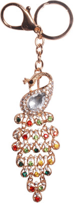 

Oyedeal Studded Peacock KYCN209 Locking Key Chain(Multicolor)