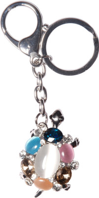 

Oyedeal Studded Stone Colorful Tortoise Locking Key Chain(Multicolor)