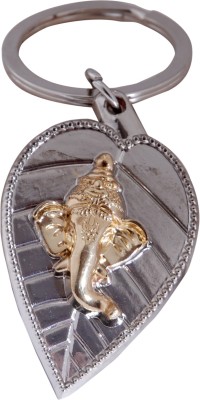 

Oyedeal Kycn616 Leaf Golden Ganesha Key Chain(Multicolor)