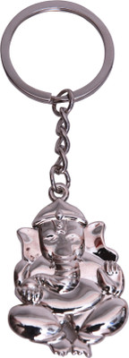 

Zeroza Ganesha Full Metal IDL08 Key Chain(Silver)