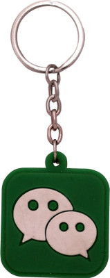 

Oyedeal KYCN831 We Chat Rubber Key Chain(Multicolor)
