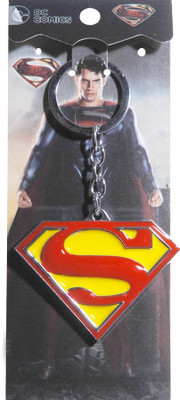 

Zeroza Superman Metal ML24 Key Chain(Red, Gold)