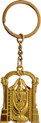 

Dealfinity God Balaji Metal DKYCN815 Key Chain(Gold)