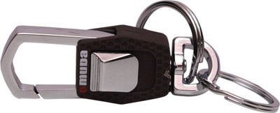 

Dealfinity Omuda Hook with Double Key Ring DKYCN1465 Locking Key Chain(Brown)