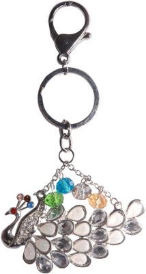 

Oyedeal Studded Stone Peacock KYCN61 Locking Key Chain(Multicolor)
